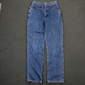 Rocky Mountain Jeans Junior size 7 Fits 26x30 Denim Bare Back Western High Rise